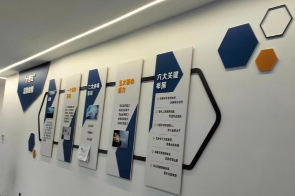 多层立体文化墙